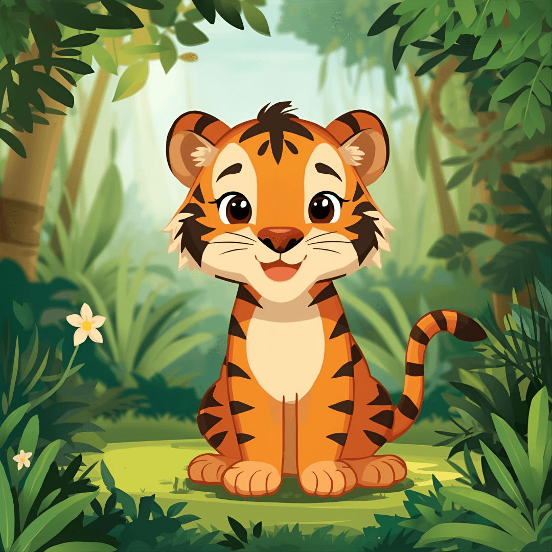 Kindergeschichte Mut Tiger