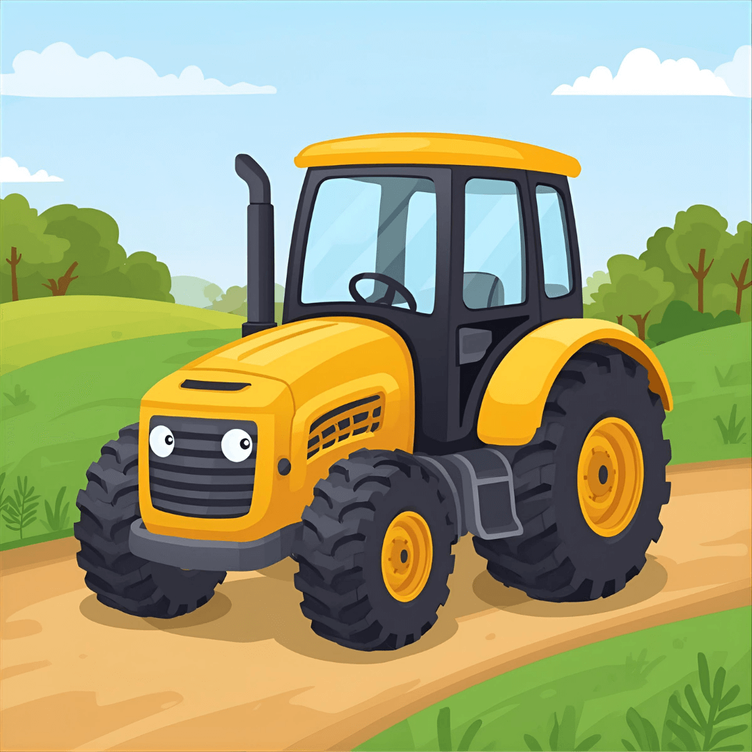 Kindergeschichte Traktor