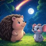 Gute Nacht Geschichte Igel und Maus Sternschnuppe