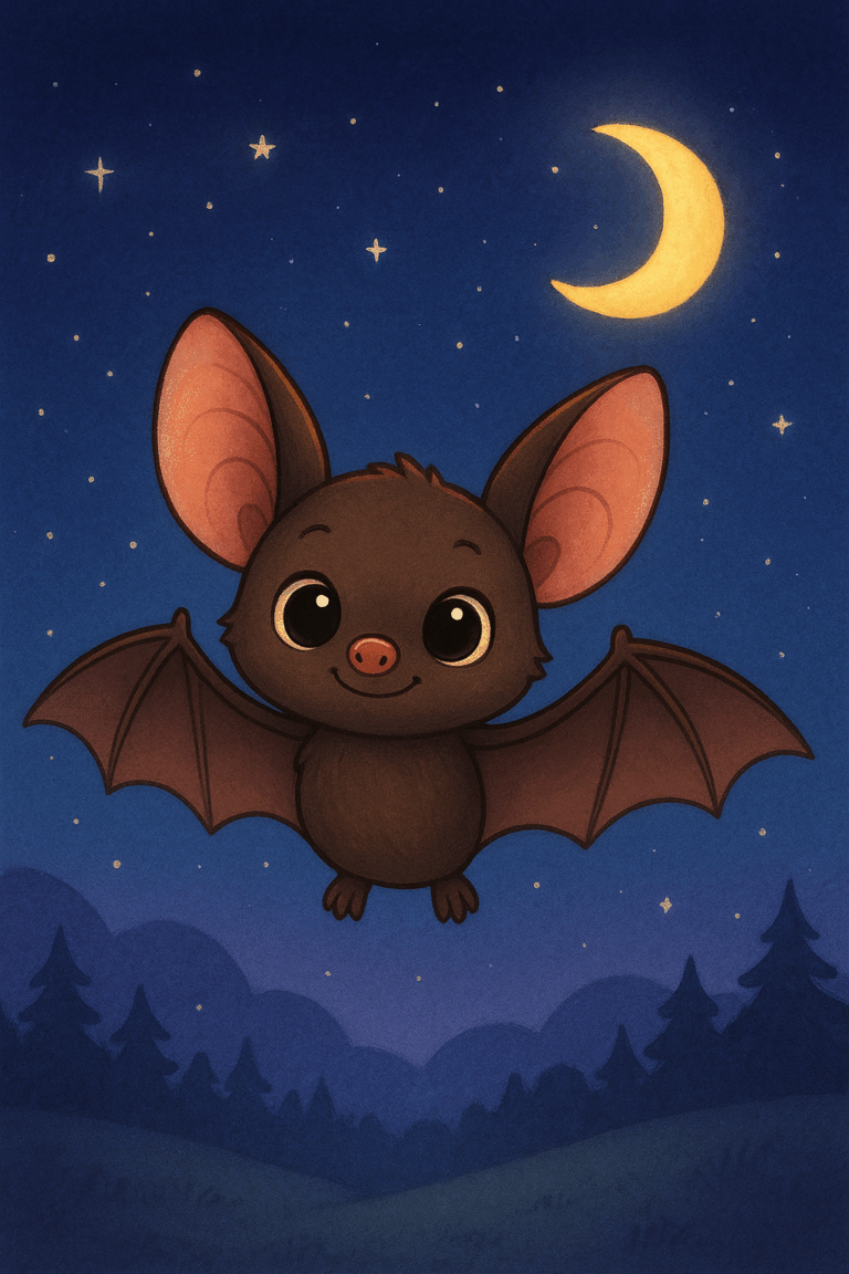 Halloweengeschichte für Kinder Fledermaus