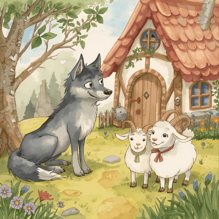 Märchen Wolf und Geißlein