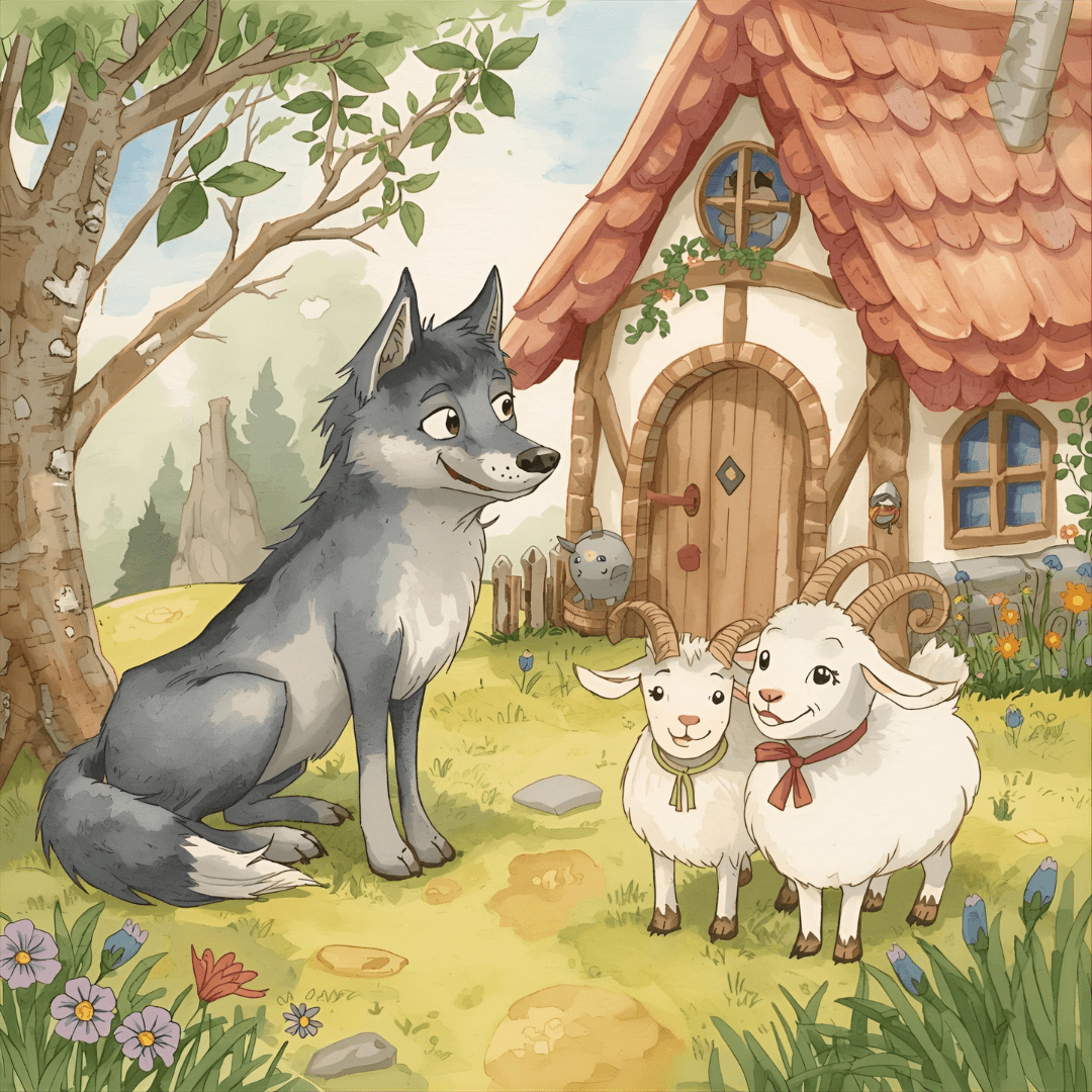 Märchen Wolf und Geißlein