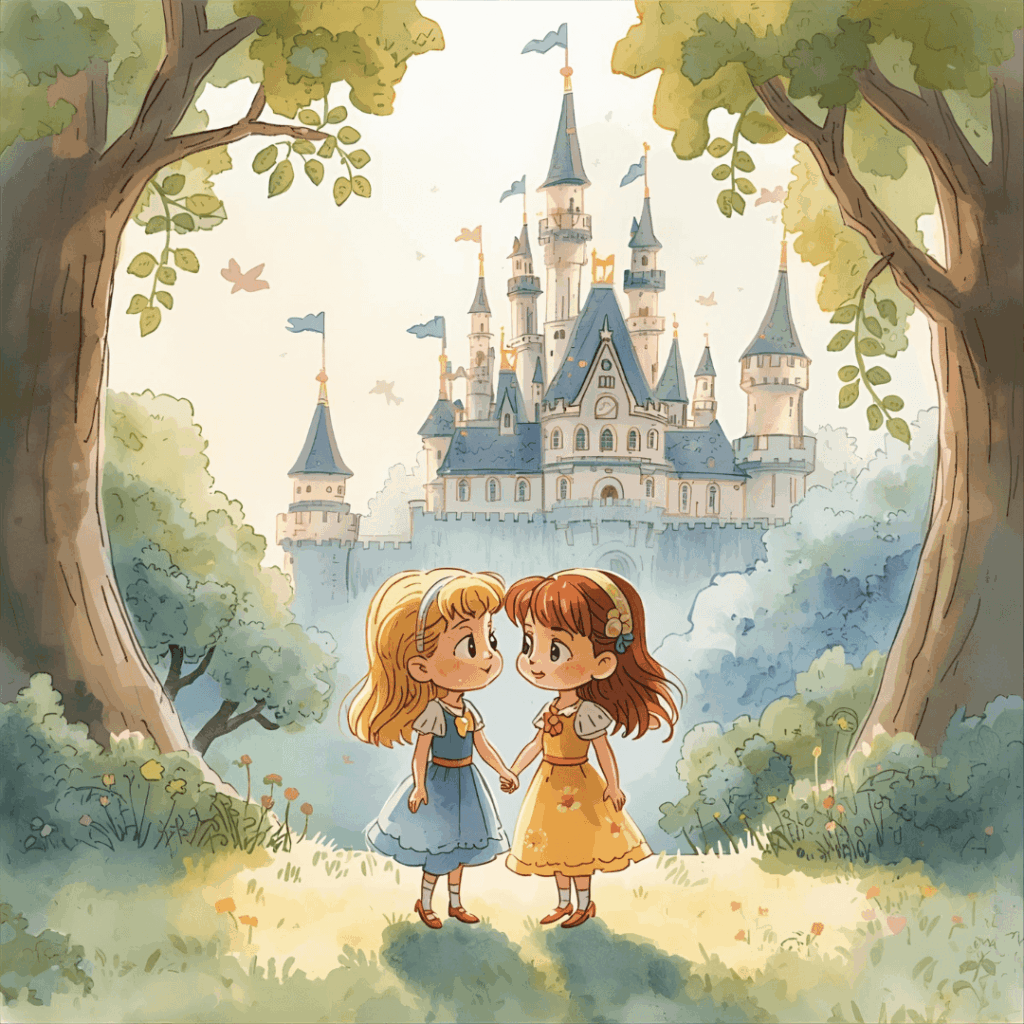 Märchen Schneeweißchen und Rosenrot