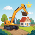 Kindergeschichte Bagger