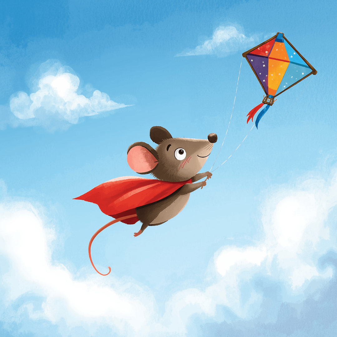 Kindergeschichte mit Tieren Maus und Drache